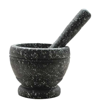 Cool Gift, Household Manual Garlic Grinder Set Resin Pot