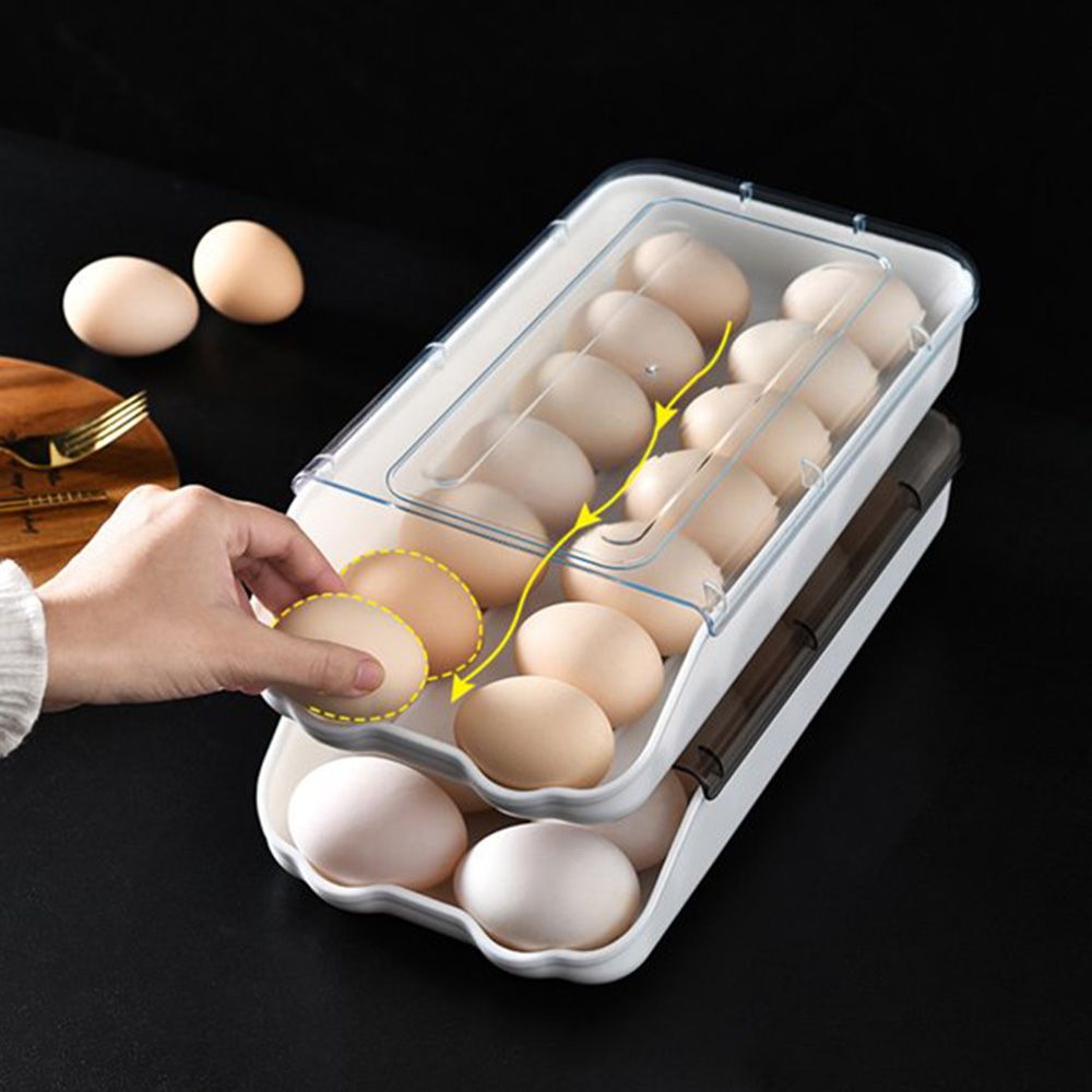 Cool Gift, Refrigerator Storage 14 Egg Holder Tray 1 Pc