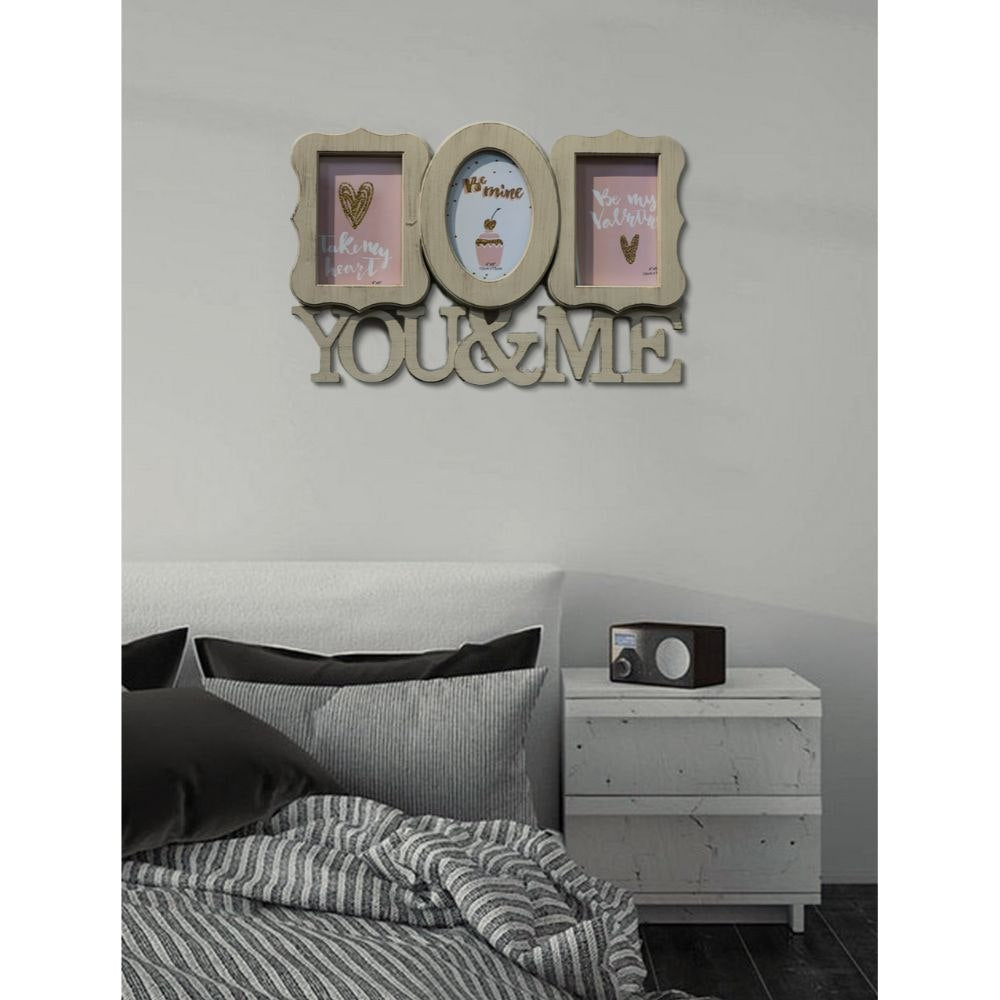 Cool Gift, Vintage-Style French Wall Photo, 3 Frame Collage