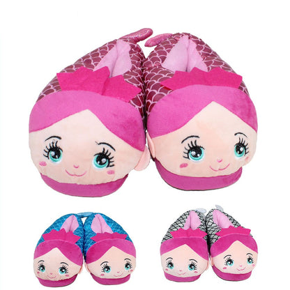 Cool Gift, Mermaid Women Home Pantoufle, Available in Different Colors