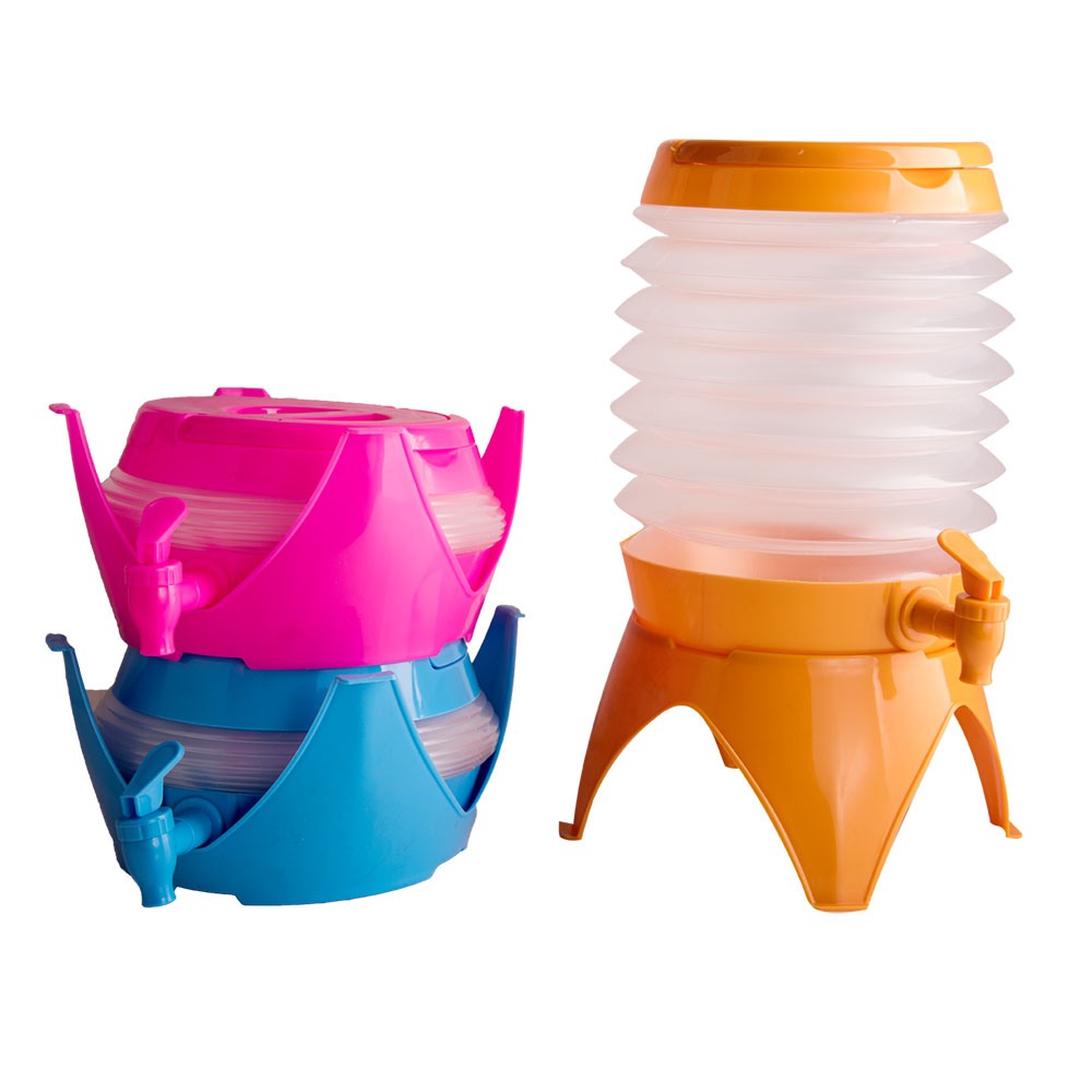 Cool Gift, Portable Foldable Beverage Dispenser - 5.5 Ltr, Available in Different Colors
