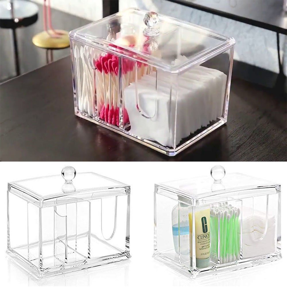 Cool Gift Acrylic Cosmetic Organizer, Cotton Buds Organizer #2131