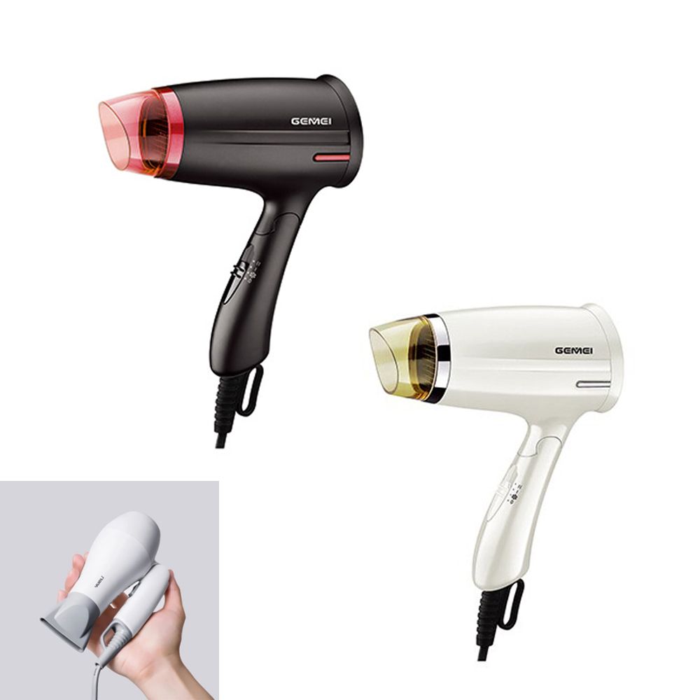 Gemei, Gm-138 Hair Dryer 1000 -1200W, Available in Different Colors