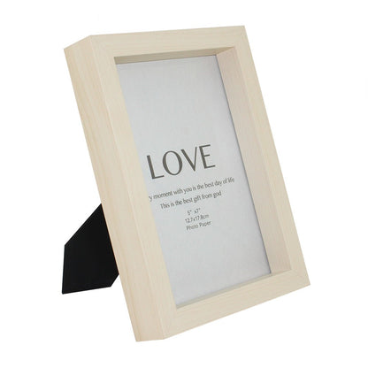 Cool Gift, Wood Picture Frame With Glass Front, Available in Different Sizes