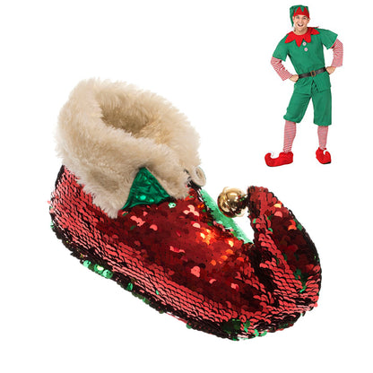 Cool Gift, Christmas Elf Pantoufle, Available In Different Colors
