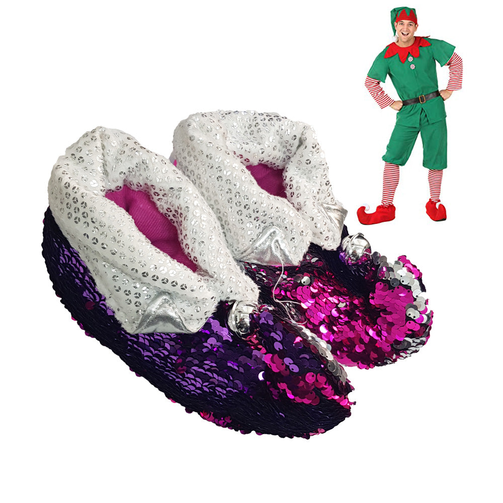 Cool Gift, Christmas Elf Pantoufle, Available In Different Colors