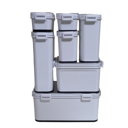 Cool Gift, Antibacterial Fresh Box Set Of 7 Pcs Food Container #W-03, Available in Different Colors