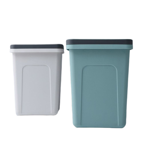 Cool Gift, Portable Independent Trash Can With Lid, Available in Different Colors