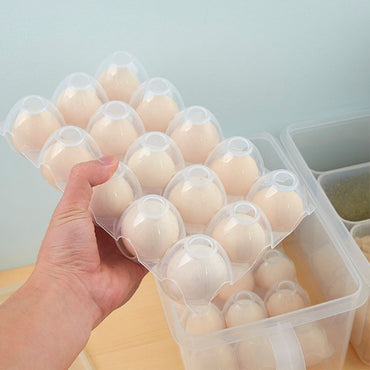 Cool Gift, Egg Plastic Food Storage Container Fridge Storage
