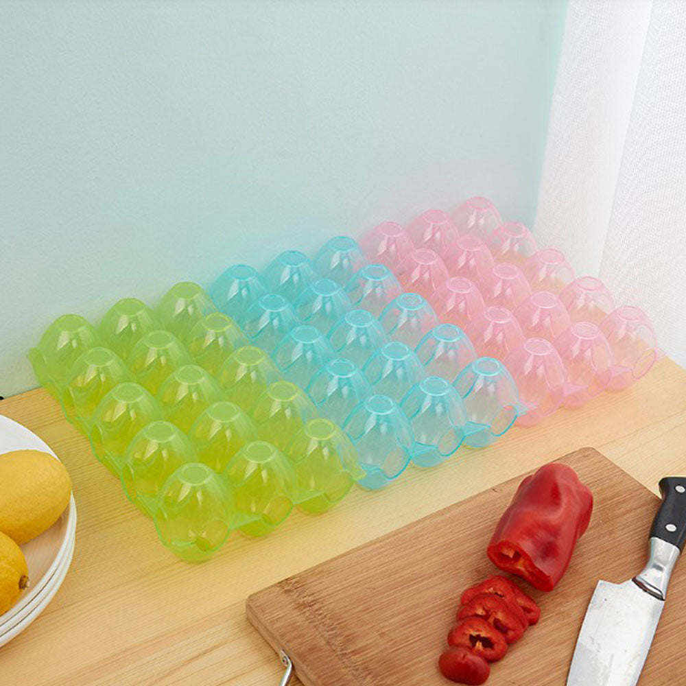Cool Gift, Egg Plastic Food Storage Container Fridge Storage