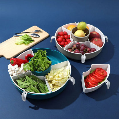 Cool Gift, Large Home Creative Rotating Hot Pot Platter, Available in Different Colors