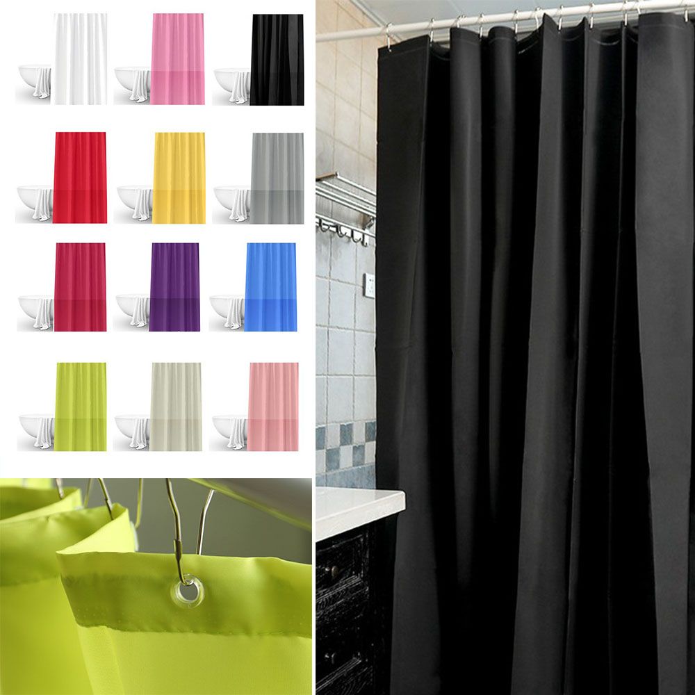 Sanitary, Bathroom Curtain 180x180 cm, Available in Different Colors