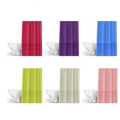 Sanitary, Bathroom Curtain 180x180 cm, Available in Different Colors