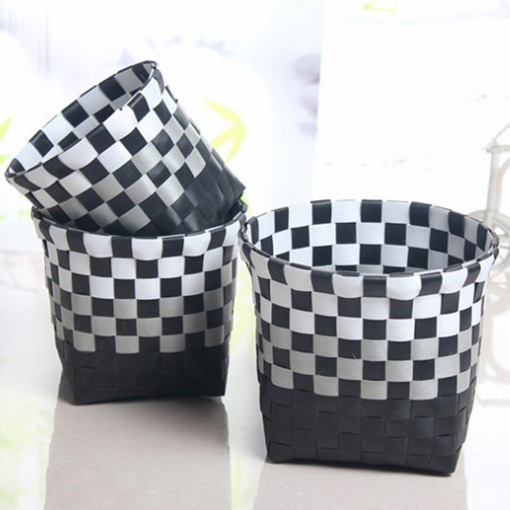 Sanitary, Organizing Bathroom Round Baskets Set of 3 Pcs, Available in Different Colors