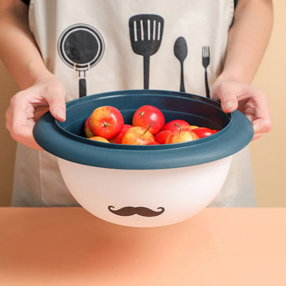 Cool Gift, Kitchen vegetable washing pots 2 In 1, Available in Different Colors