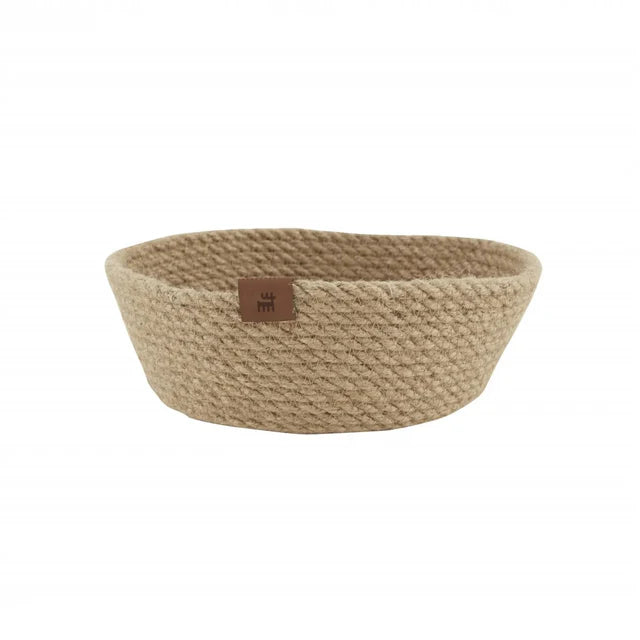 Karaca Home Alba Jute Round Decorative Plate 28 cm, 300.22.02.0951