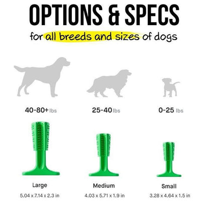 Cool Gift, Dog Toothbrush, Available in 2 Sizes
