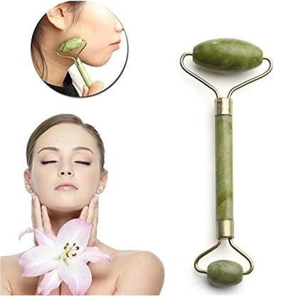 Cool Gift, Facial Massager, Stone Jade Massage Roller