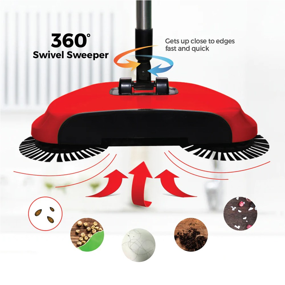 Sweep Drag All In One Rotating Sweeping Broom