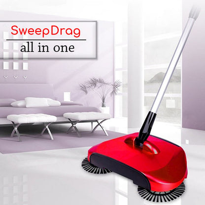 Sweep Drag All In One Rotating Sweeping Broom