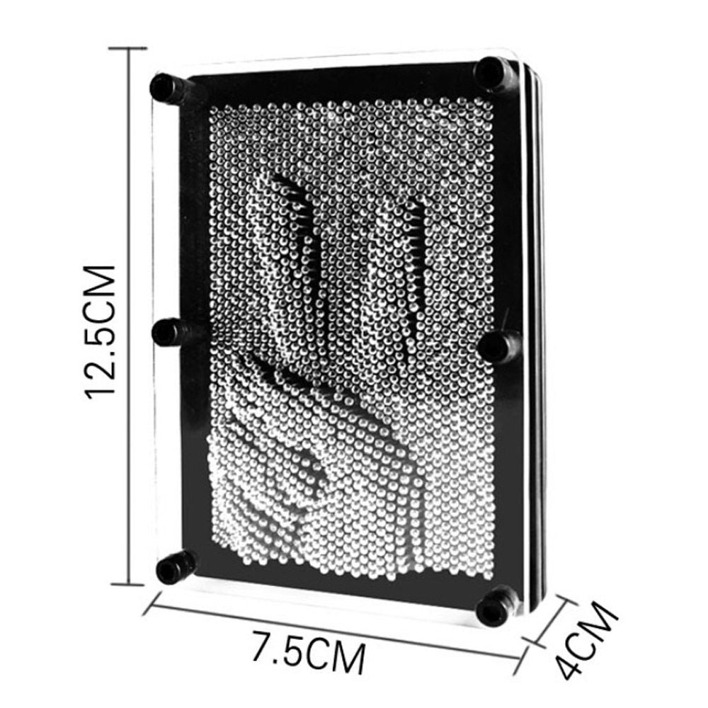 Cool Gift, 3D Art Sculpture Metal Pin Hand Mold, Available in Different Sizes