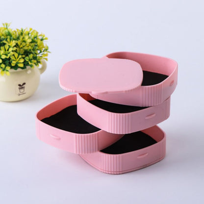 Cool Gift, Rotating Jewelry Storage Box With Mirror, Available In Different Colors