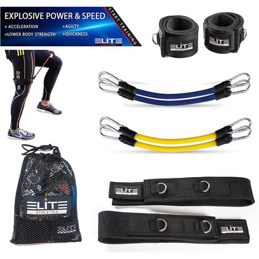 Cool Gift, 7 Pieces Speed Agility Strength Leg Resistance Bands