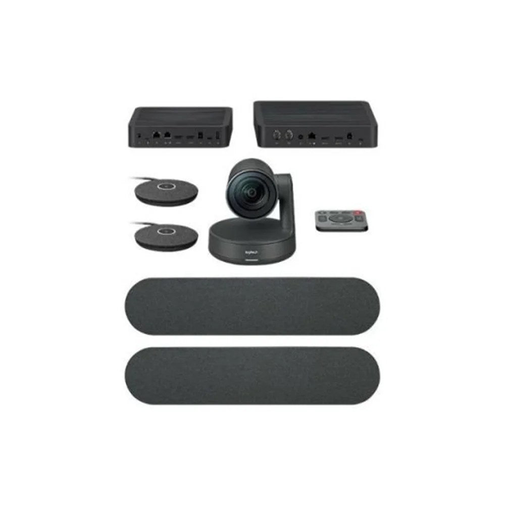 Logitech, Rally Plus Video Conferencing Kit With 2 X Rally Speakers, 2 X Microphone