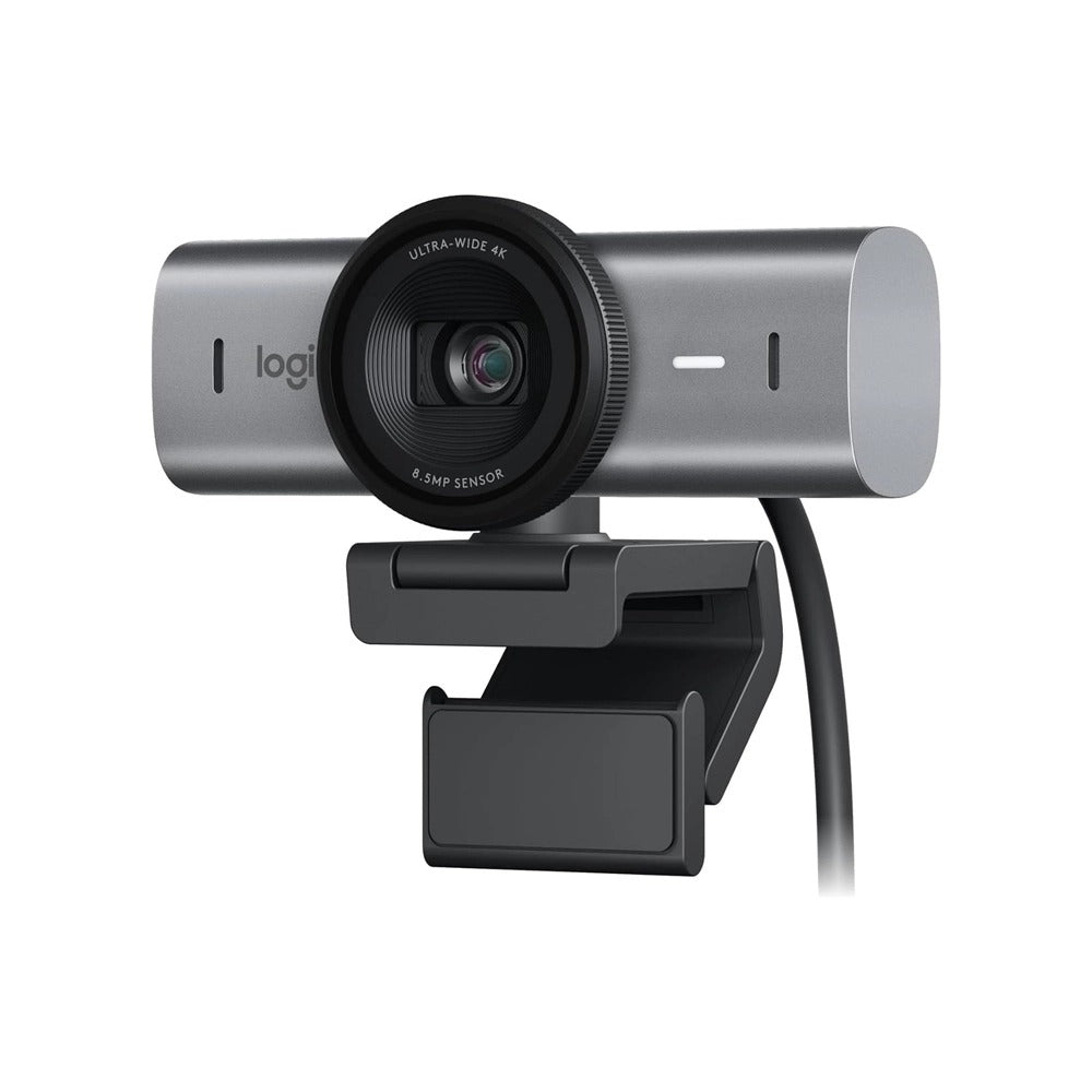 Logitech, Webcam Mx Brio 4K Ultra Hd Pale Grey