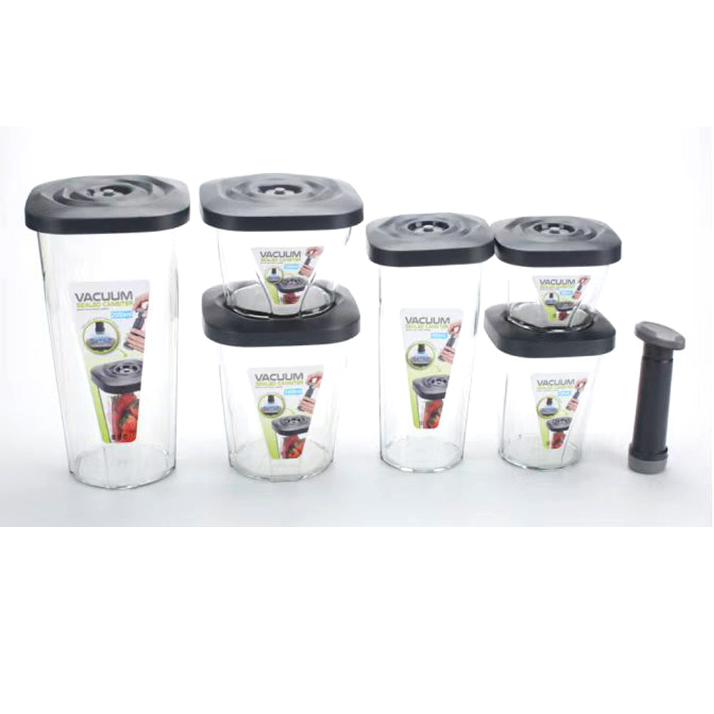 Cool Gift, 6 PCS Food Storage Container with Vacuum Sealed Set