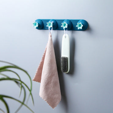 Cool Gift, Hooks & Rails Cute Flower Wall Hook, Set Of 4 Pcs