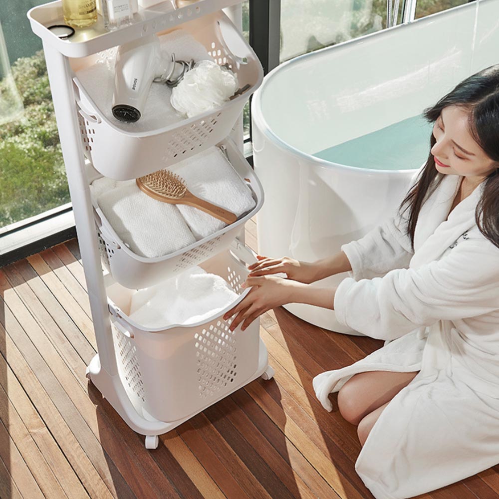 Cool Gift, Laundry Basket, Household Storage Basket, Available In 2 Sizes, Available in Different Sizes