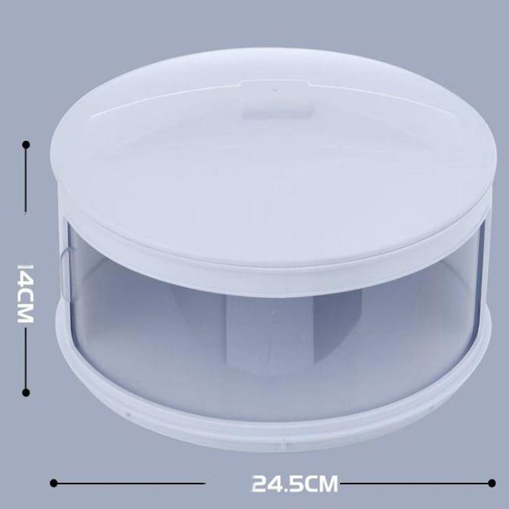 Cool Gift, Transparent Stable Stack-Able Food Insulation Covers Dust-Proof, Available in Different Sizes
