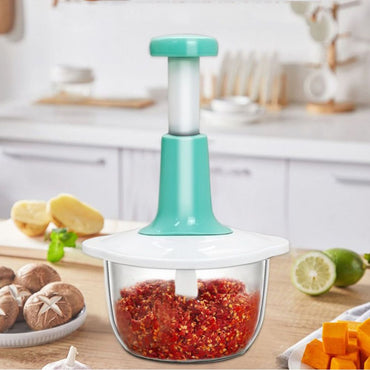 Cool Gift, Manual Food Chopper Push Type, Available in Different Colors
