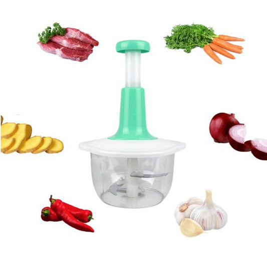 Cool Gift, Manual Food Chopper Push Type, Available in Different Colors