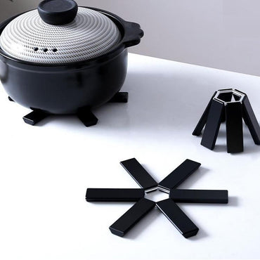 Cool Gift Folding Pot Mat, Heat Insulation Pad Set Of 3 Pcs