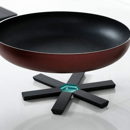 Cool Gift Folding Pot Mat, Heat Insulation Pad Set Of 3 Pcs
