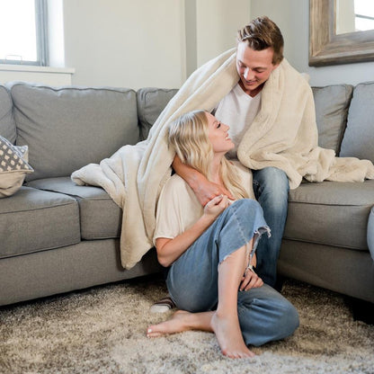 Cool Gift Sofa Blanket 2 Pcs set, Available in Different Colors