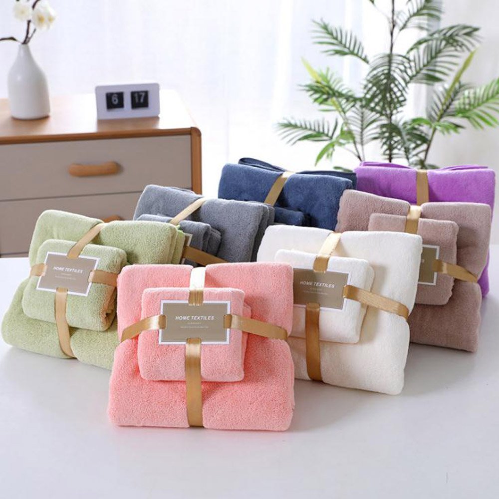 Cool Gift Sofa Blanket 2 Pcs set, Available in Different Colors