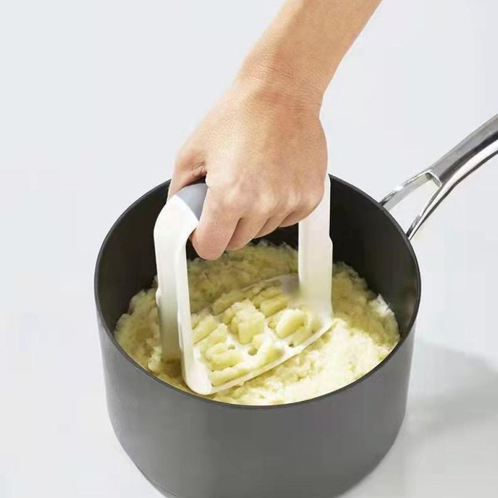 Cool Gift, Plastic Potato Masher Ergonomic With Non-Slip Grip