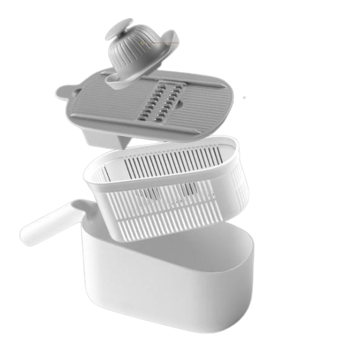 Cool Gift, Multi-functionalVegetable Cutter 6 Blades