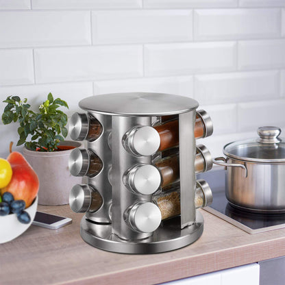 Cool Gift, Rotating Spice Rack Organiser, Available in Different Sizes