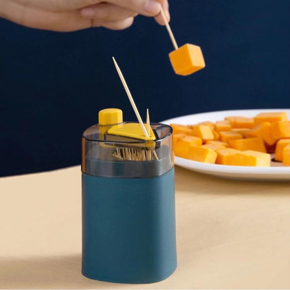 Cool Gift, Automatic Toothpick Holder Set Of 3 pcs, Available in Different Colors