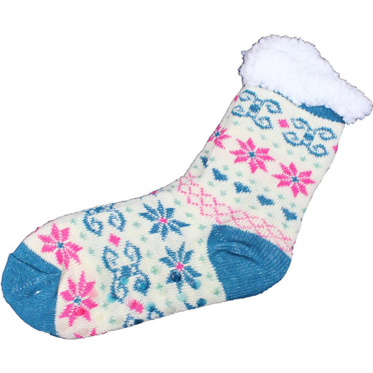 Cool Gift, Womens Slipper Socks Winter Warm Fleece, Available in Different Colors