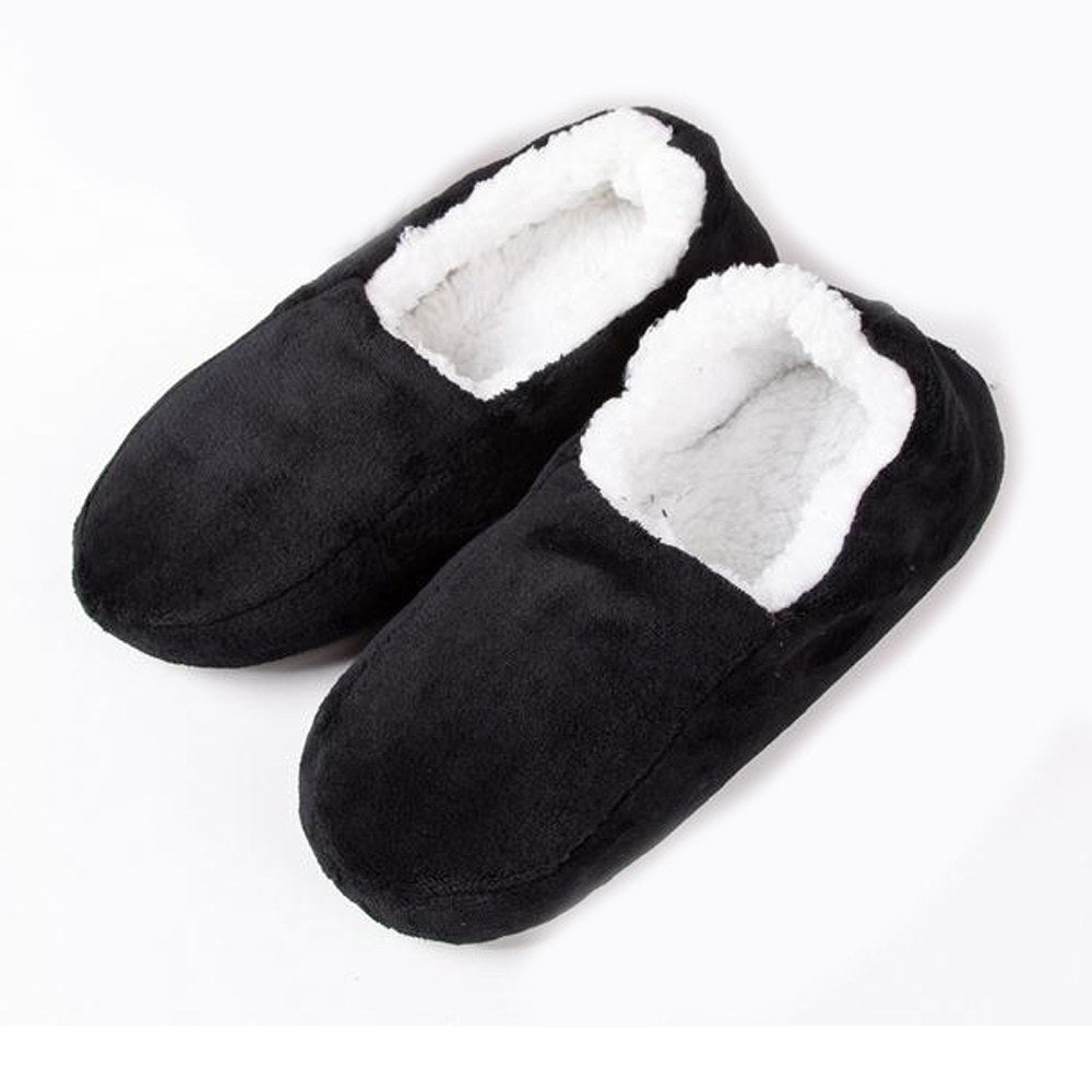 Cool Gift, Men Winter Thermal Fleece Lining Knit Slipper Socks, Available in Different Colors