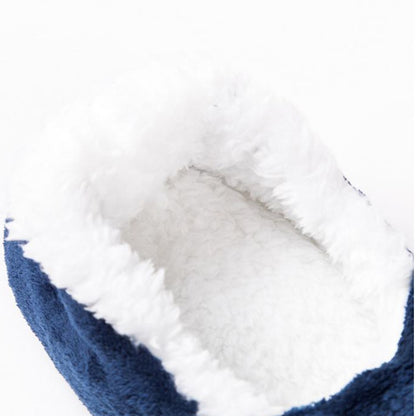 Cool Gift, Men Winter Thermal Fleece Lining Knit Slipper Socks, Available in Different Colors