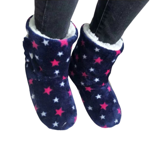 Cool Gift, Women's Slipper Socks Winter Warm Fleece, Available in Different Colors
