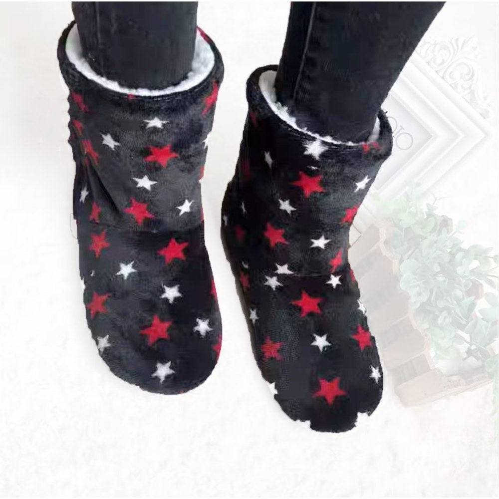 Cool Gift, Women's Slipper Socks Winter Warm Fleece, Available in Different Colors