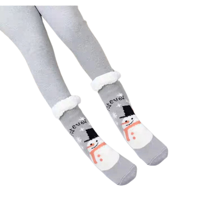 Cool Gift, Women's Slipper Socks Winter Warm Fleece, Available in Different Colors