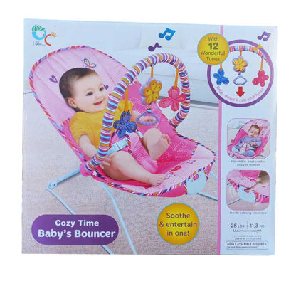 Cool Gift, Baby Bouncer Adorable Animals, Available in Different Colors
